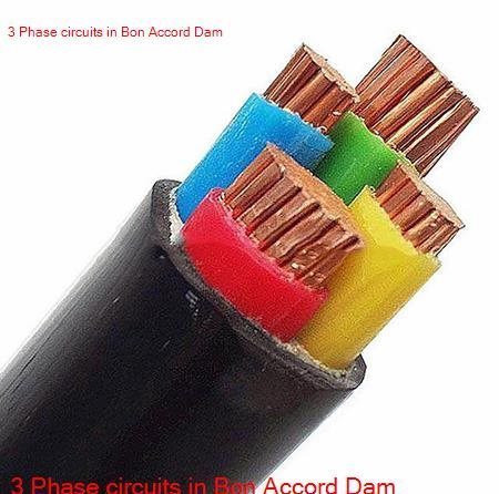 3 phase electricity in Bon Accord Dam