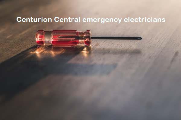 Emergency electrical help in Centurion Central