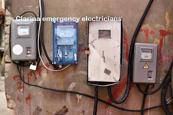 Emergency commercial electrician in Clarina