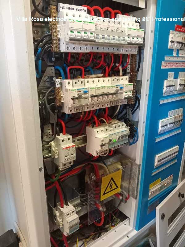 Villa Rosa electrical CoC inspection and testing Professional domestic electrical repairs and installations ensuring full safety and compliance. Includes certified inspections, wiring checks, breaker verification, and load testing for dependable electrical systems in Villa Rosa homes.