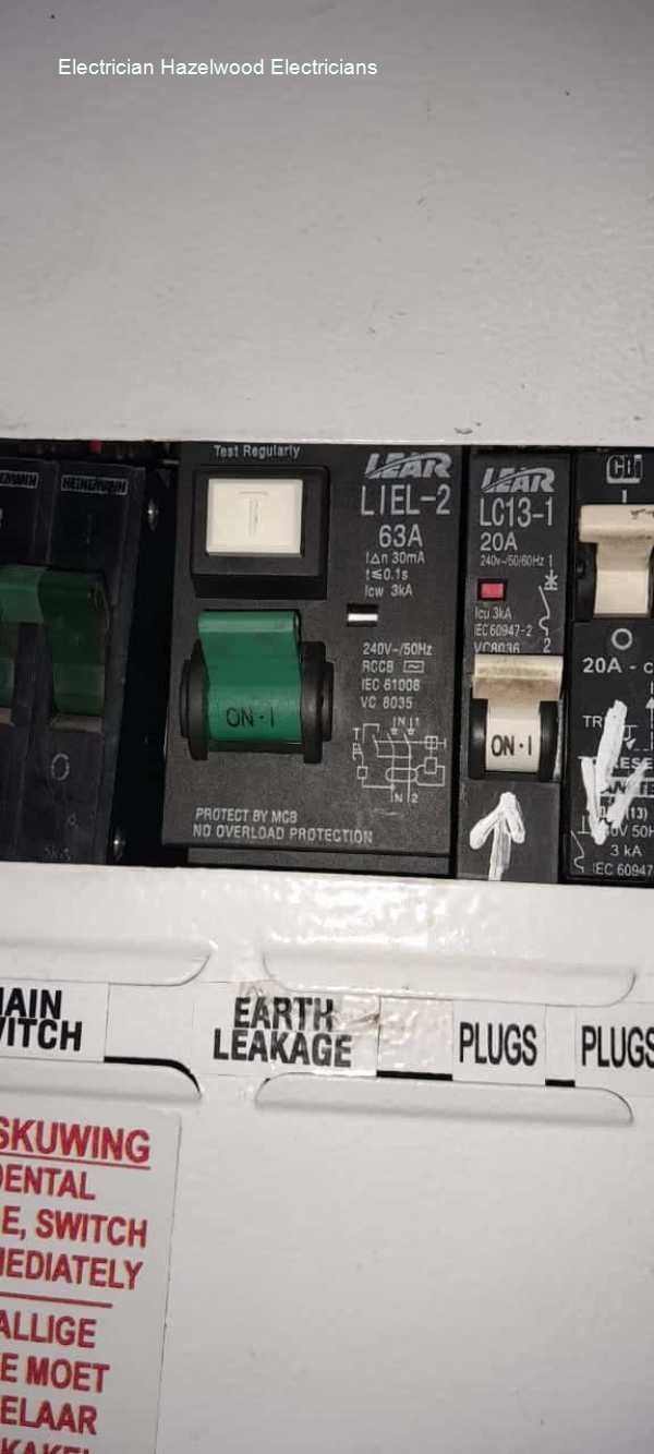 Electrician Hazelwood electricians work round the clock including weekends and public holidays with a free quotation.