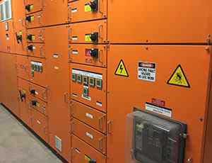 Main switchboards or distribution boards in Verwoerdpark