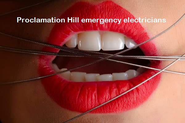 Proclamation Hill electricianâ€™s emergencies