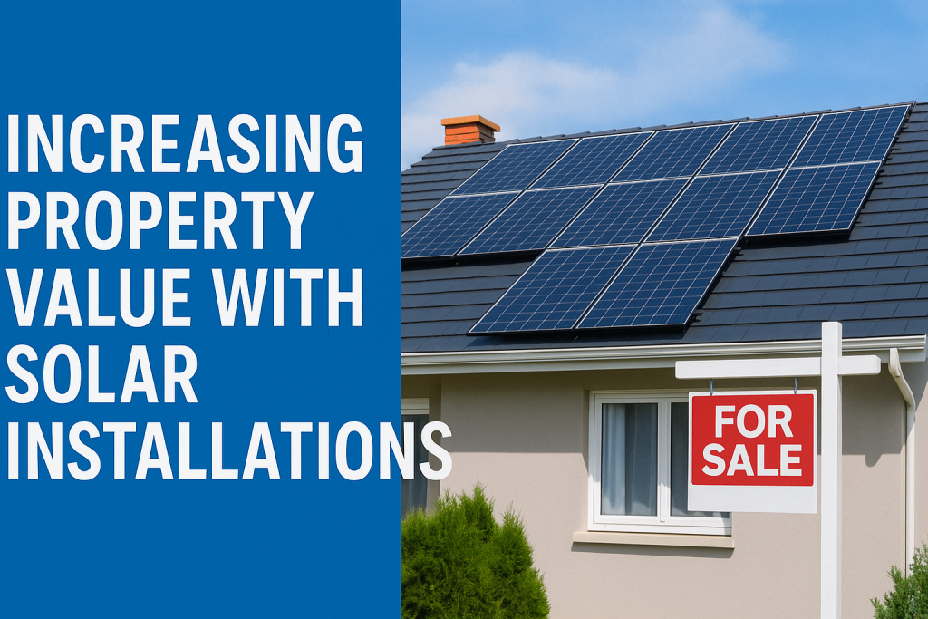 Discover how solar installations can increase your property value. Learn the benefits, boost resale appeal, and attract eco-conscious buyers with energy-efficient solar upgrades for your home or business.