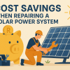 Learn how repairing your solar power system can save you money. Reduce energy costs, extend system life, and maximise your return on investment with expert solar repairs.