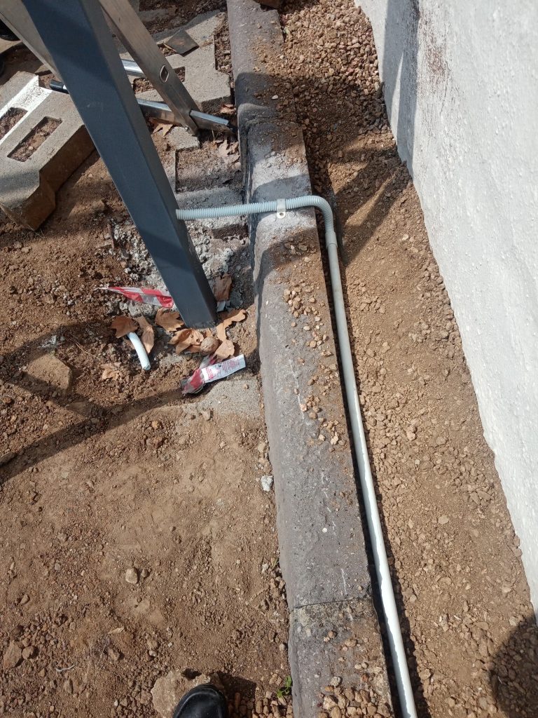 Backup generator installation