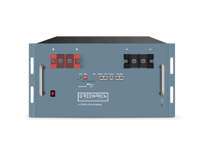 Greenrich 5kWh UP5000 LiFePO4 1.5C Battery