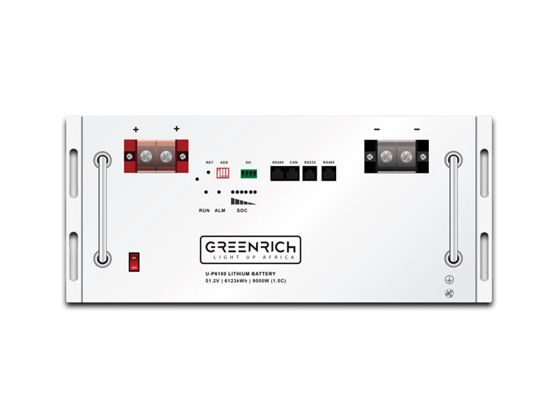 Greenrich UP6100 6.1kWh 1.5C Battery